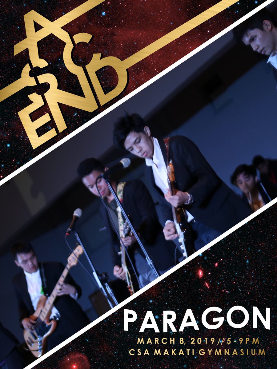 csasupremesc's tweet photo. Alongside our other acts, catch our very own Augustinian band PARAGON as they open Ascend: The Golden Beat of the Eagles Resound on March 8 at the CSA Gymnasium. We can’t wait to see you there! ❤️  #AscendCSA2019 https://t.co/4lrxNT1KEv