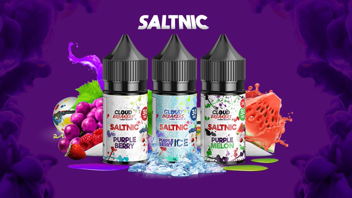 Cloudejuice's tweet photo. Taste an array of exotic fruit flavors featuring blueberry, raspberry, grape and strawberry inspired from a child's favorite jawbreaker and gobstoppers candy all in a amazing Salt Nic formula.

https://t.co/44fF9Nw1c7

#vape #vaping #saltnic #ejuicesaltnic #eliquidsaltnic https://t.co/1D9evKdqye