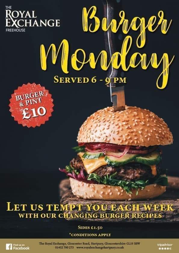 RoyalHartpury's tweet photo. Burger monday https://t.co/0th40hp7bN