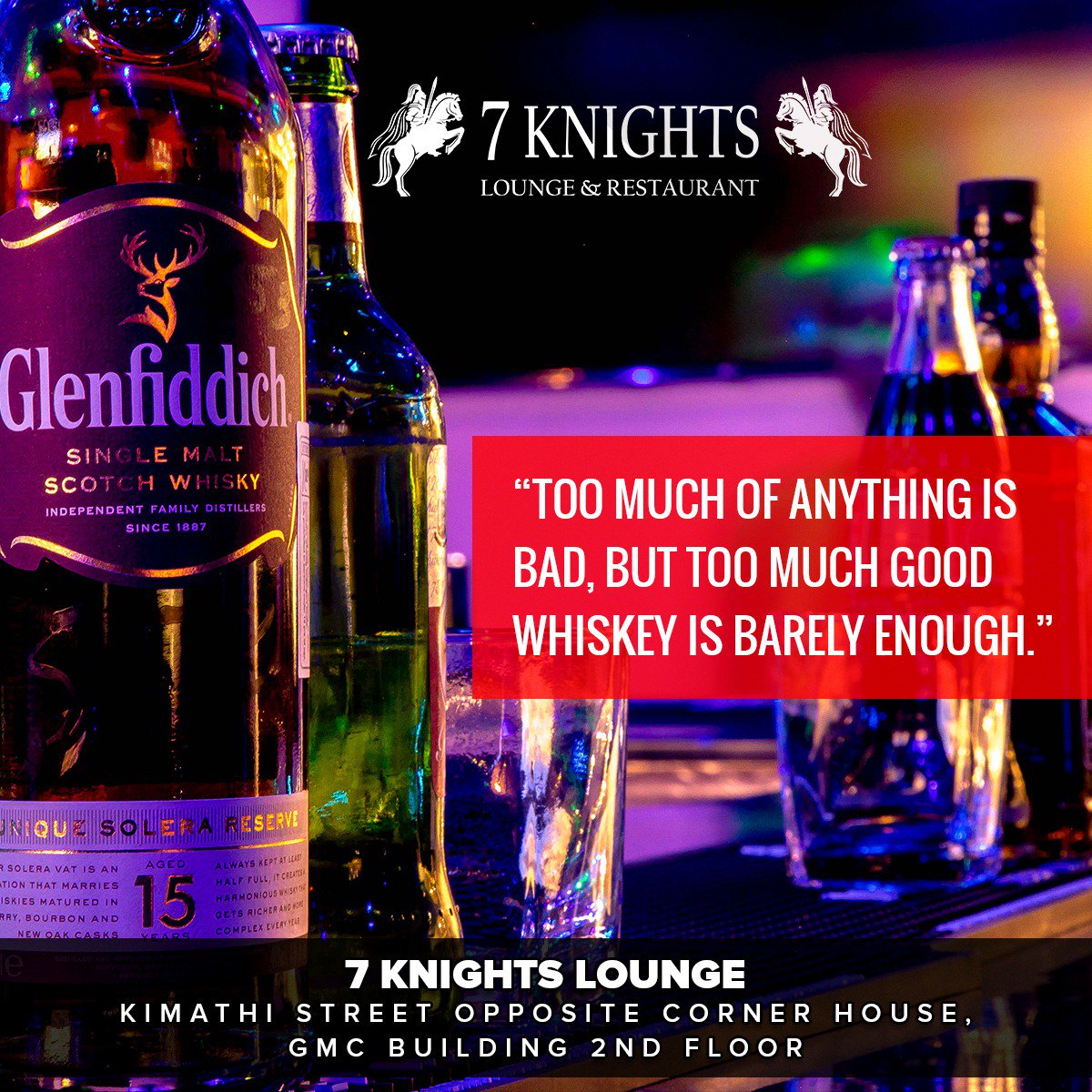 7knightslounge's tweet photo. #7knightslounge
#kenya
#nightclub
#nightlife
#party
#bottleservice
#vip
#nairobi
#nightout
#cbd
#drinks
#fun
#bar
#lounge
#girls
#clubbing
#MondayMotivation
#mondaythoughts
#DevCon2019
#IWD2019
#BalanceforBetter https://t.co/uwv70mlf06
