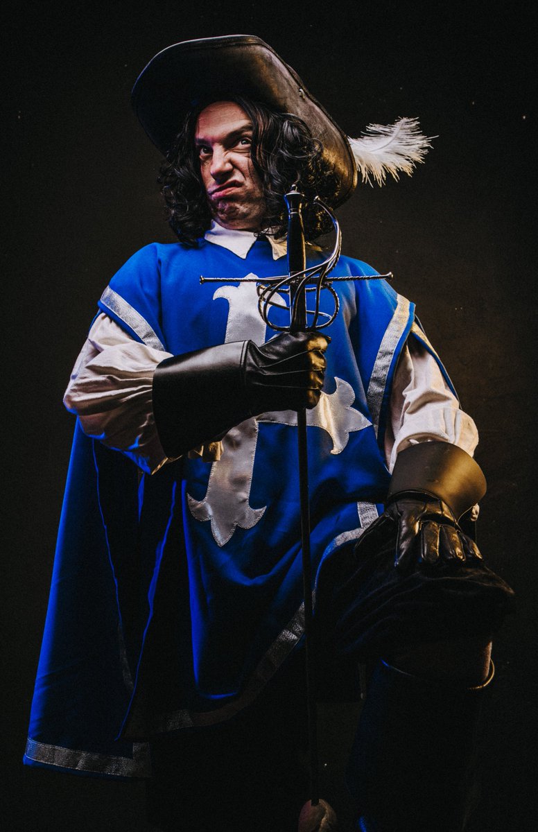 BarbicanTheatre's tweet photo. Still chuckling after @LeNavetBete Dracula: The Bloody Truth @TRPlymouth last night? (we are!) We're excited to bring their brand new show The Three Musketeers to @PlymAthenaeum this summer - your only chance to see it in Plymouth! Info/tickets https://t.co/1NeOjnkM1u ⚔️🥖🍷🐎 https://t.co/ZCNDFL5Xg9