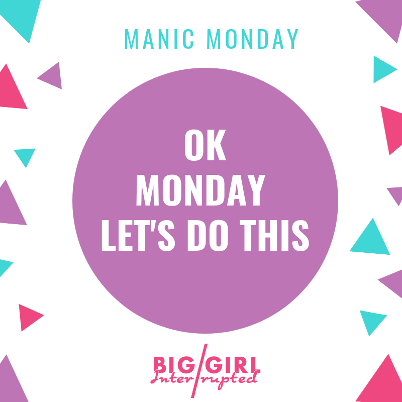BigGirl2018's tweet photo. HAPPY MANIC MONDAY!🤣
#ManicMonday #Whatsinterruptingyourlife #Biggirlinterrupted #biggirlsquad #stress #timemanagement #liveyourbestlife #the6 #vision #businesswomen #Toronto #Mississauga #Business #Etobicoke #Cobourg #Canada #UK #Caribbean #wealth #visioncoach #inspiration https://t.co/1KpFAdumQl