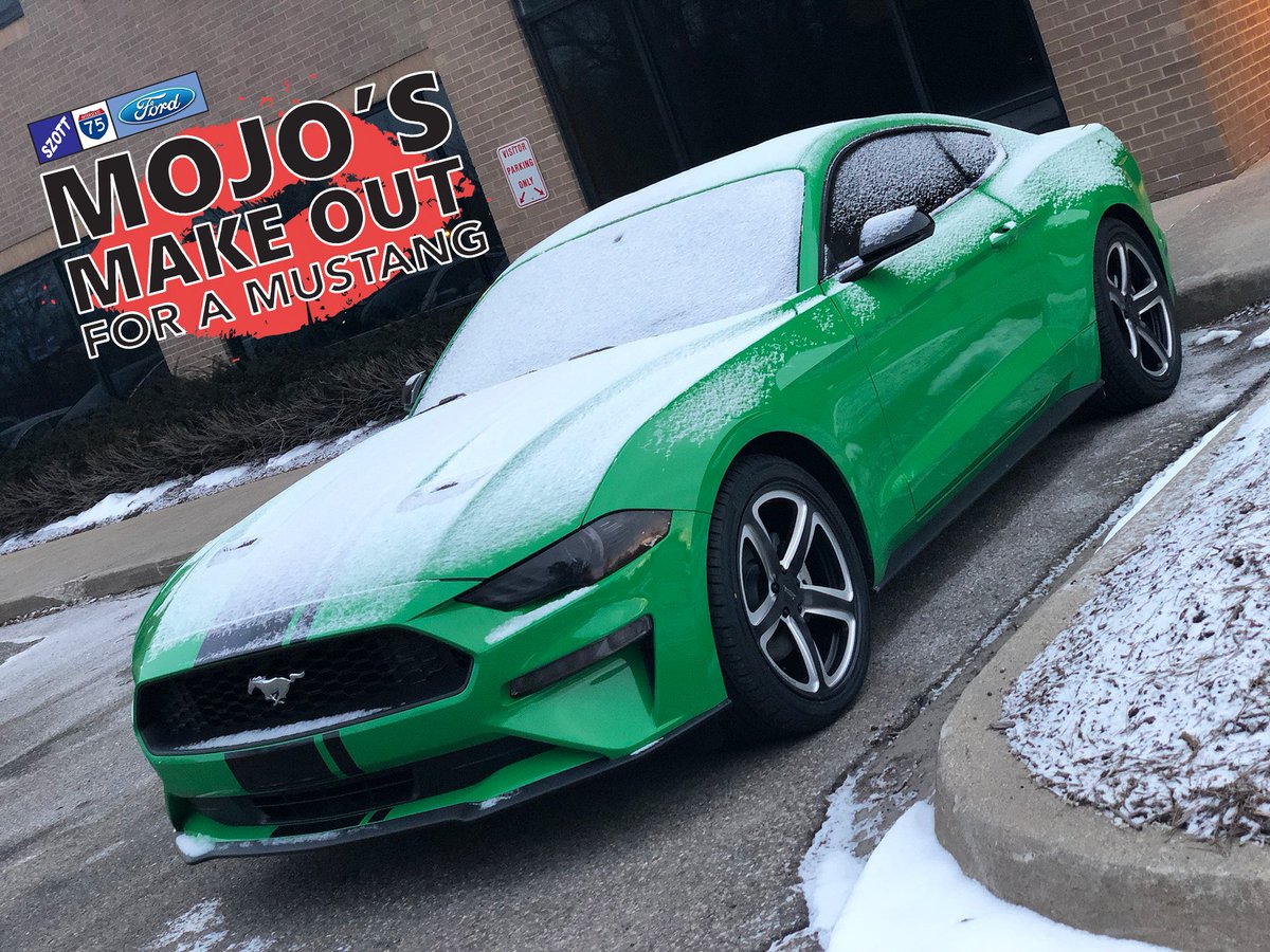 MojoInTheMorn's tweet photo. Just Announced: Mojo's Make Out FOR a Mustang. How long can you make out with someone? This year, you have to make out with someone to win this 2019 Ford Mustang from @SzottFord AND $5000. Qualify to win daily at 7:30a, 8:30a, 12:30p, 3:30p &amp; 5:30p. https://t.co/A95A2wdRhM