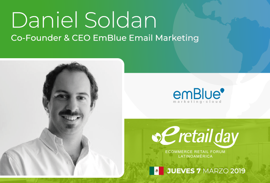 eCommerceDay's tweet photo. #eRetailDay 🇲🇽 México 2019 >> @DanielSoldan, CEO @embluemail >> Funnel de compras en la práctica: Herramientas y Recursos para identificar mejoras en el proceso de compra de Tiendas Departamentales &amp; 📺 Electro. https://t.co/FPSLp5grXY https://t.co/24uY2WlFhj