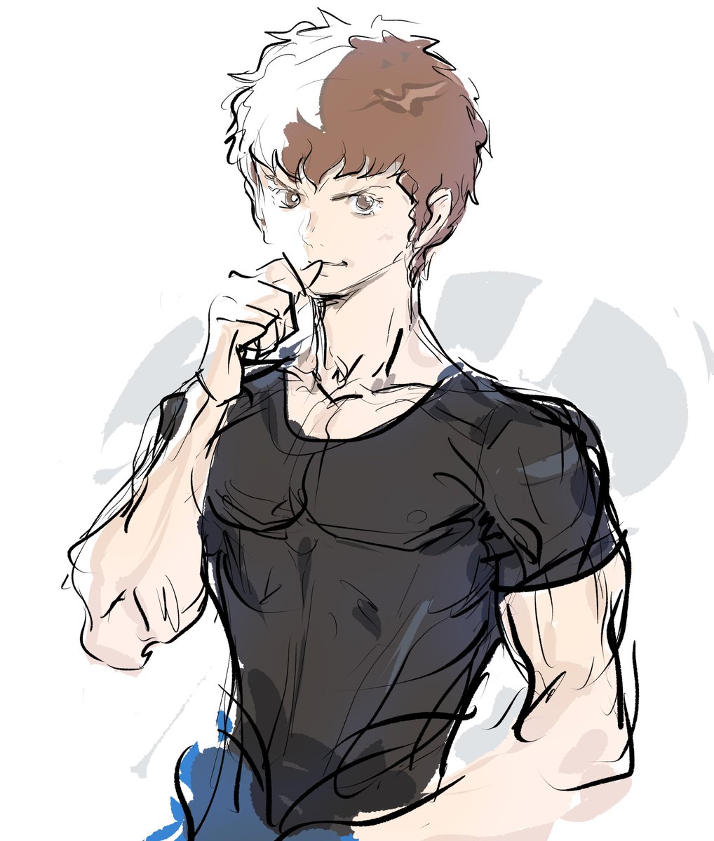 akiman7's tweet photo. 今、若い女性に大人気のアムロ・レイさんを描きました https://t.co/a9yT8YoohG