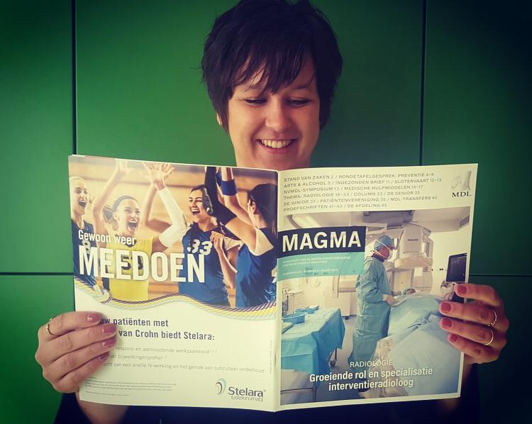 Ons werk zit erop! De nieuwe MAGMA ligt deze week op de deurmat! 
#MDL #maagleverdarm
