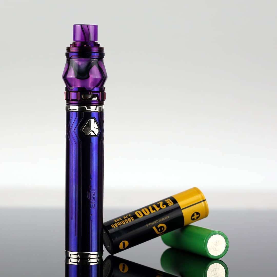 supervapeur's tweet photo. Eleaf iJust 21700 😈🔋 https://t.co/sRotVnkb0l