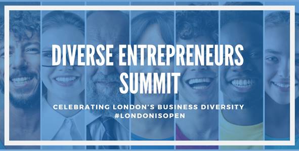 diversityvc's tweet photo. LEAP and @LDNGrowthHub are hosting a Diverse Entrepreneurs Summit on 13th March. This event is designed for business owners who may have faced barriers to entrepreneurship due to their gender, ethnicity, disability or sexuality. RSVP here: https://t.co/vQHsBMQAqr #LondonIsOpen https://t.co/Ix7VXaLsmm