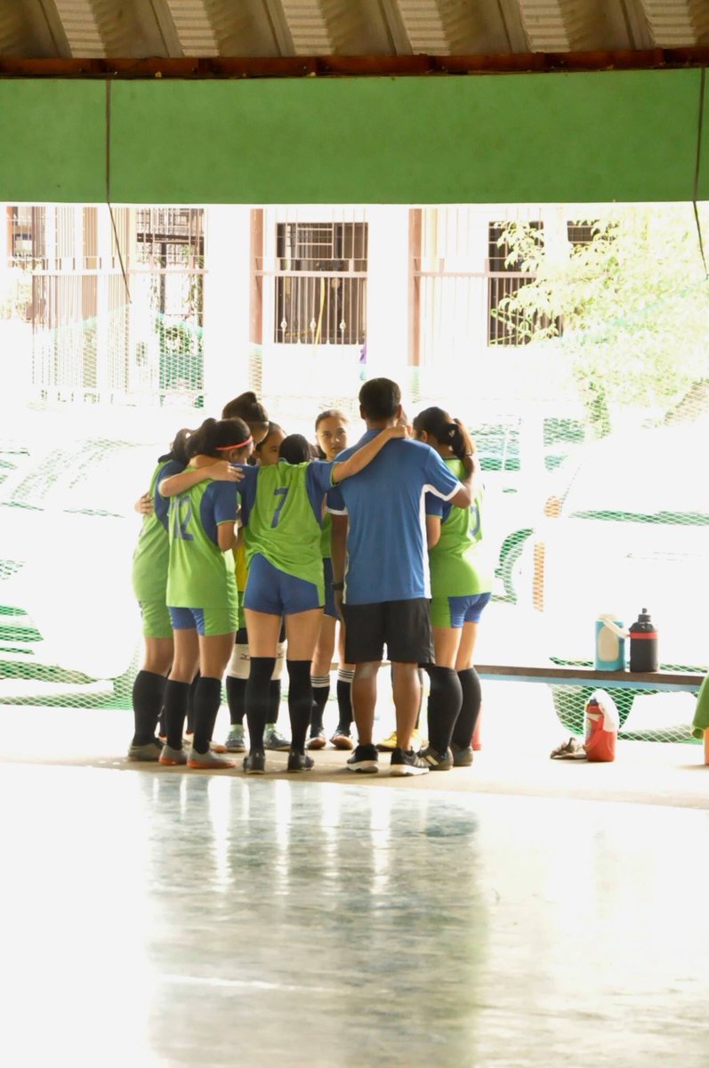 MCHS_VFT's tweet photo. From QC to NCR! These girls won CHAMPIONS for the Palarong Pambansa NCR Meet! They’ll be representing NCR in Davao this year at Palaro Pambansa! Good Job Girls!! 💙🥇 #MCFIGHT https://t.co/UZIlSdRRhK