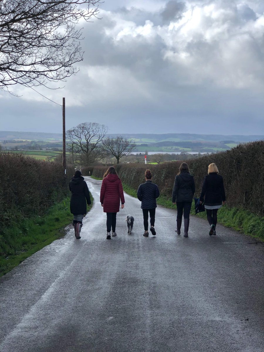 OutreachLED's tweet photo. The weather won't stop us on our lunchtime walk in beautiful Woodbury #BIGDEVONMARCH @activedevon #eastdevon https://t.co/09Vz1c6w3g