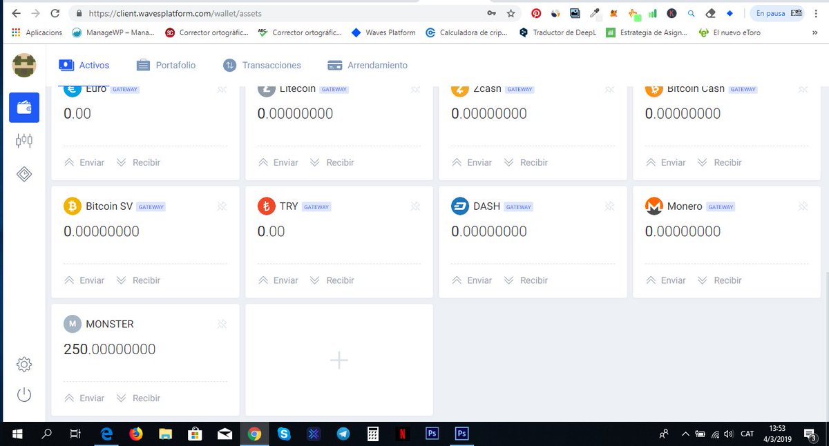 Alicia49621397's tweet photo. Me he registrado en la nueva @MonsterJuegos y ya tengo mis primeros #TokenMONSTER a por más! https://t.co/XiycL83Cj2