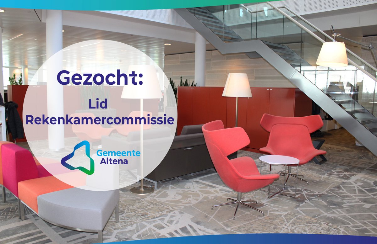 Wij zoeken een lid voor de Rekenkamercommissie van de gemeente Altena! 💼 🖊️ De Rekenkamercommissie onderzoekt hoe doelmatig, doeltreffend en rechtmatig de gemeente werkt. Interesse? ➡️ bit.ly/2XjUevX 
#vacature #rekenkamercommissie #gemeenteAltena