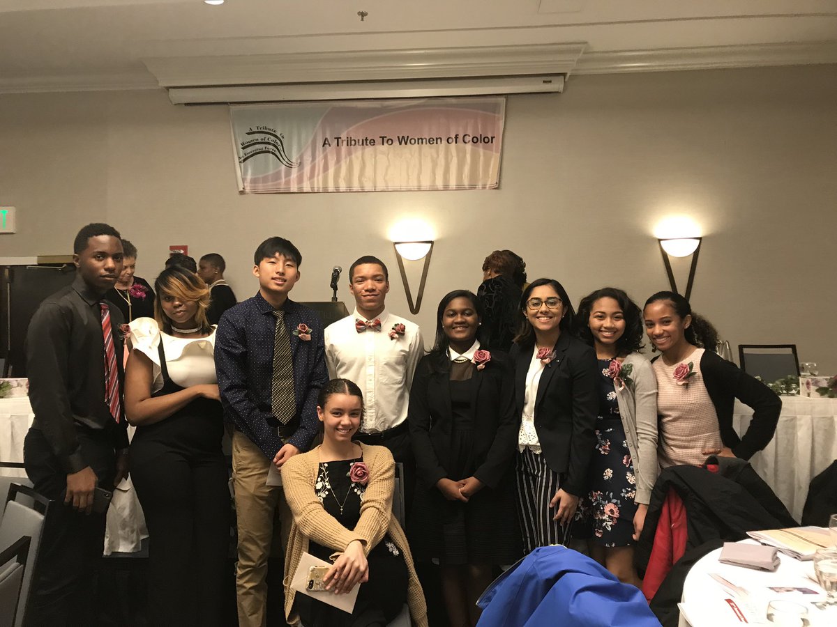 OldMillHSAACPS's tweet photo. Congratulations to our 9 standout Patriots who were recognized as 2019 recipients at the Tribute to Women of Color award ceremony this weekend! #OldmillPRIDE https://t.co/Iczsh8qWla