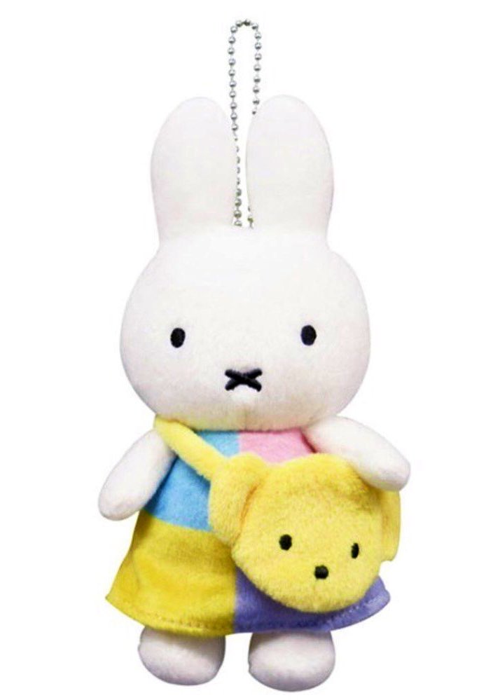 ミッフィーzakkaフェスタ　マスコット ミッフィー zakkaフェスタ 2019 限定 カラフルドレスマスコット