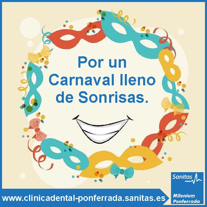 MDPonferrada's tweet photo. 👉 Puedes convertirte en quien quieras estos Carnavales, pero cualquier disfraz que elijas nunca te favorecerá tanto como tu propia sonrisa 🧜‍♂🧝‍♀. ¡Cuídala y lúcela a tope! #FelizCarnaval
🖥️ https://t.co/G0ErLbFSSE https://t.co/1LYg4YyxNC