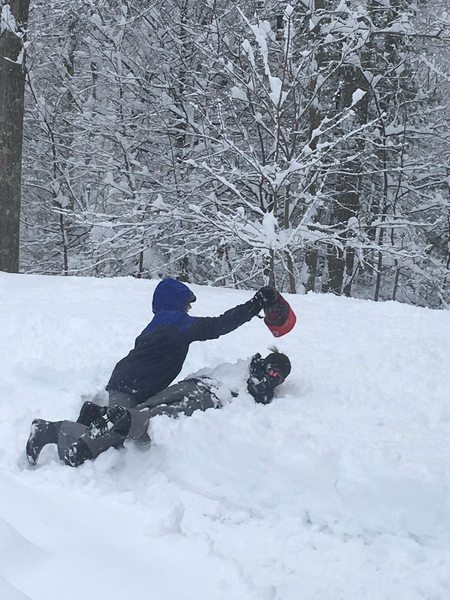 CJWolfram's tweet photo. @ClockerTalk And finally, their masterpiece (all before 8am I might add).  I call it, “Cold Brother”
#MindessSnowDayChallenge @ClockerTalk https://t.co/WipDJzL7Wx