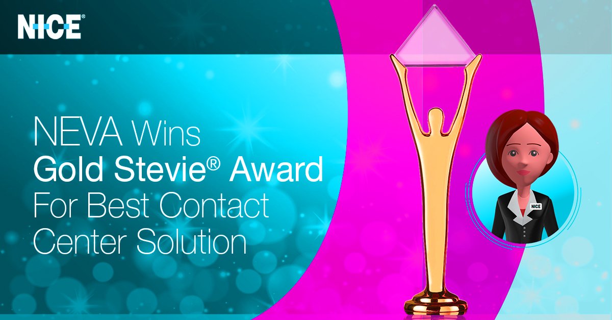 craignicoll3's tweet photo. NEVA has won a Gold Stevie at the 13th annual Stevie® Awards for Best Contact Center Solution! 

Learn more about the award here >>
https://t.co/NR2ReoxUlt

#NEVA #LeaveittoNEVA #automation #virtualattendant #StevieAwards https://t.co/o1Ndyup1cJ
