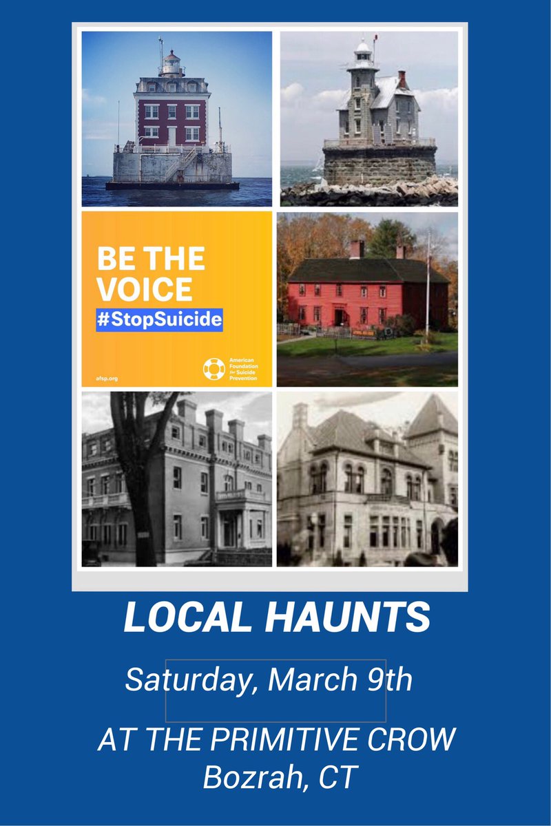 TAPSHOMETEAM's tweet photo. This #Saturday in Bozrah #Connecticut ! Support @afspnational &amp; @tapsTraci ‘s @OvernightWalk ! Learn about local TAPS cases! A few spots left! #Paranormal #ghosts #haunted #stopsuicide #SuicidePrevention https://t.co/FNka3vwoCT https://t.co/Aqyq7hfiuv