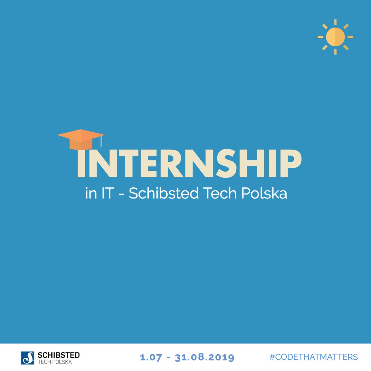 SchibstedPolska's tweet image. ☀️Recruitment for summer internship already started!
😁Real projects and passionate people waiting! #codethatmatters
👇Read what it is all about
👋 and see you on BEST Engineering Job Fair  on March 6th!
bit.ly/stp-internship…
#javascript #nodejs #angular #kotlin #java #scala