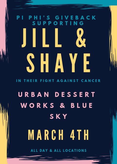 Hey LBK! Today is the day! All day givebacks supporting Jill &amp; Shaye 💛 Thank you for the support &amp; hope to see you there! #SimplyFighting