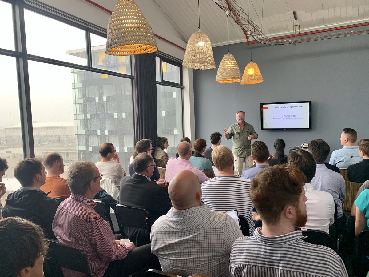 ImpactwithMAN's tweet photo. #MentorMonday. Bruce Lachney gives our cohort an hour mastercourse on organizational structures &amp; development!
The key takeaways:
🏃‍♂️ All our social entrepreneurs are resource managers.
🚌 All organisations are resource limited.
✍️ All decisions are resource-based.
#HR #Agile https://t.co/lqslmEAQoX