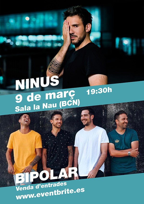 ELS40 (@els40_) on Twitter photo Estigues atent a ELS40 de Barcelona (93.9FM)!
Aquest dissabte l'@HectorOrtegaDJ et porta de concert amb el <a href="/JordiNinus/">Jordi Ninus</a> i els @Bipolar_oficial! Estigues atent a ELS40 de Barcelona (93.9FM)!
Aquest dissabte l'@HectorOrtegaDJ et porta de concert amb el <a href="/JordiNinus/">Jordi Ninus</a> i els @Bipolar_oficial!