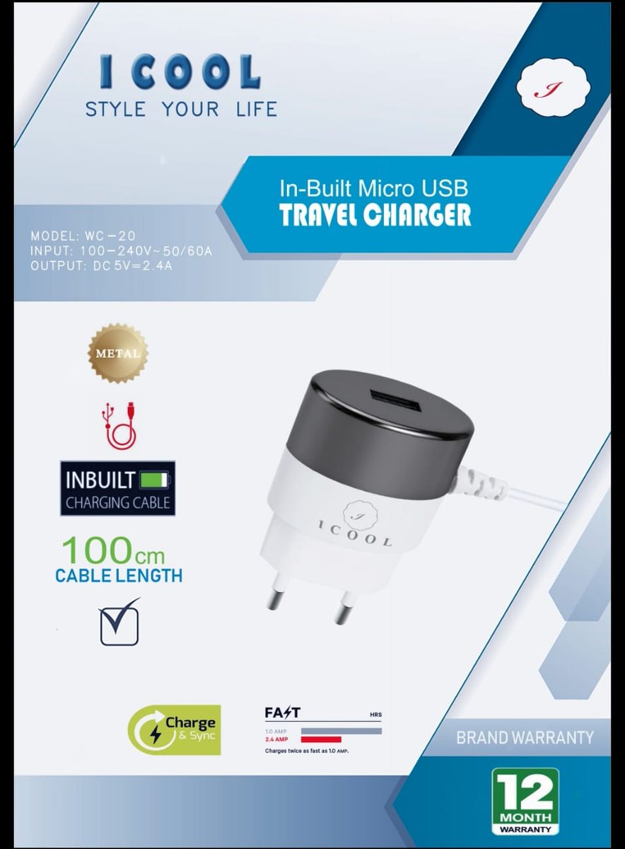 auditortt3's tweet photo. Output 2.4 A
In-Built Micro USB Cable
RRP Rs. 650/- https://t.co/QohGhsr2K5