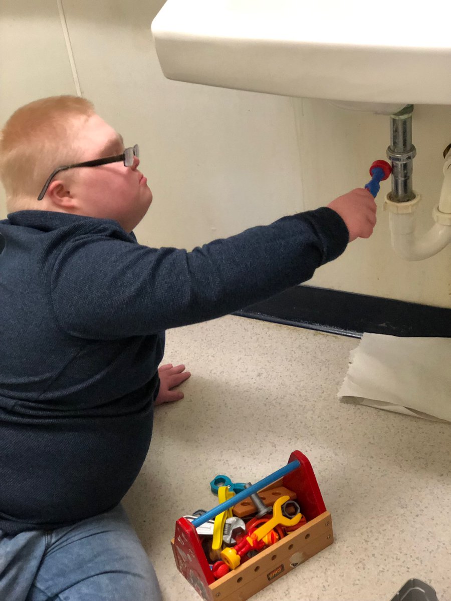 eps5453's tweet photo. No need to call Emergency Plumbing Service when Tristanโs on the job. Thanks to Nicole for sending us these adorable photos of your son. โค๏ธ #emergencyplumbingservice #tristan #futureplumber https://t.co/94bZhmwcIi