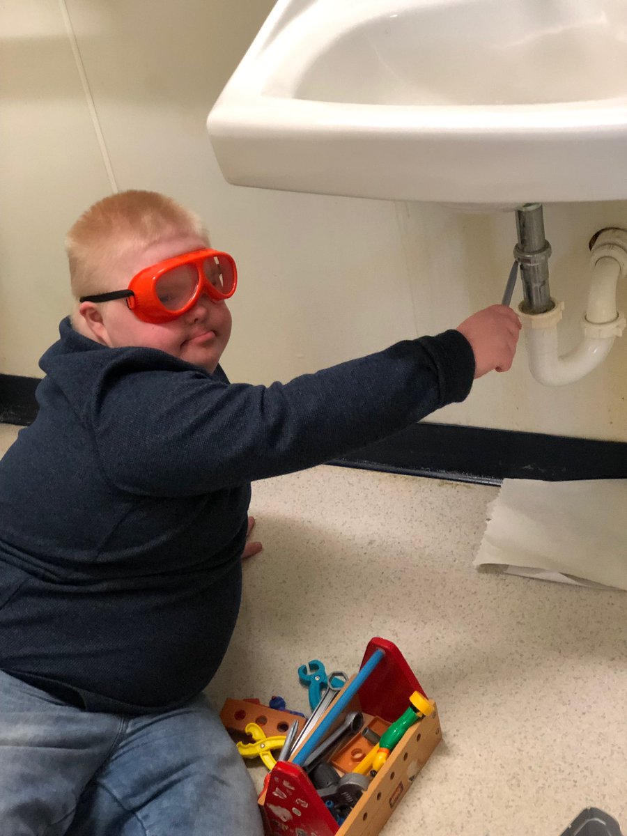 eps5453's tweet photo. No need to call Emergency Plumbing Service when Tristanโs on the job. Thanks to Nicole for sending us these adorable photos of your son. โค๏ธ #emergencyplumbingservice #tristan #futureplumber https://t.co/94bZhmwcIi