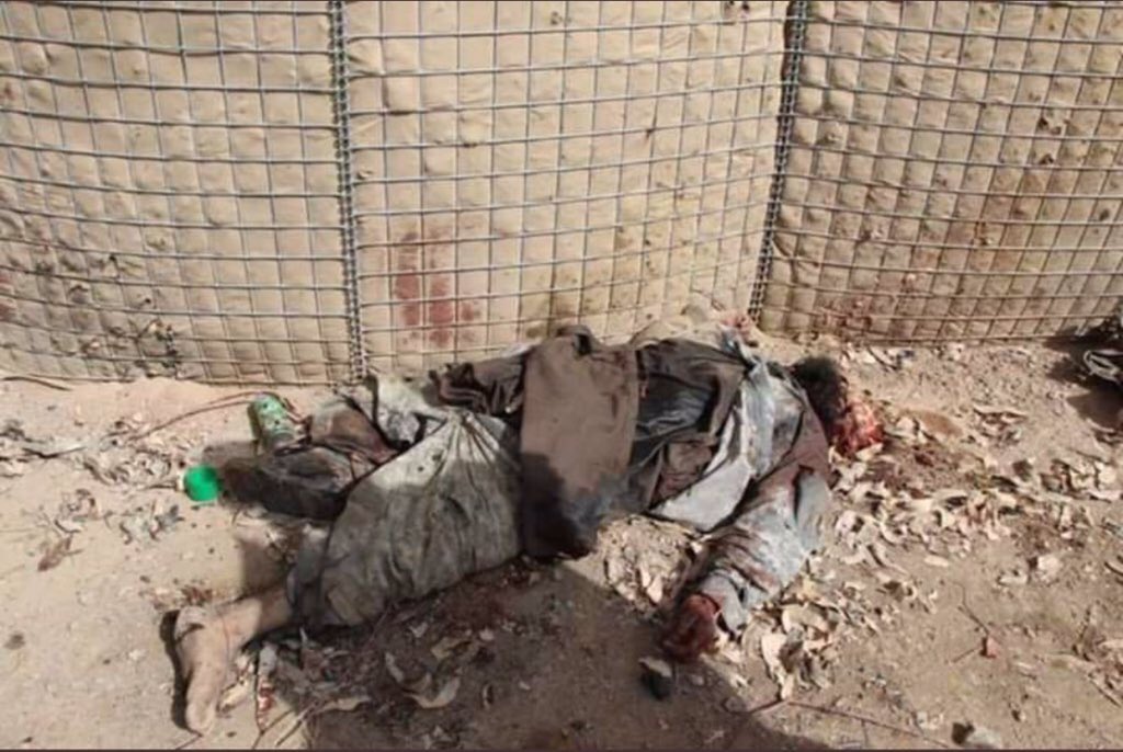 hollywoodcurry's tweet photo. 1/1 Afghanistan Defense ministry said, at least 23 Afghan security personnel killed, over a dozen Taliban militants killed including over half a dozen suicide bombers. Slain terrorists in the picture proves the defense ministry claim. #CVE  #BastionAttack https://t.co/ySG6YSKRrH