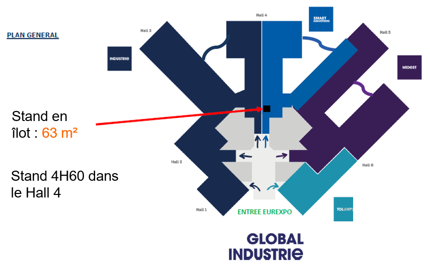 En route pour #SmartIndustries. Rendez-vous dès demain sur le stand Orange pour decouvrir avec purchain.io comment la #Blockchain est un allié essentiel de l'industrie 4.0.