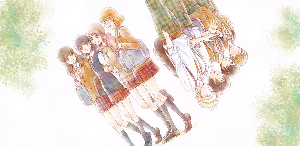 「単行本カバーイラストキャンペーン!
今日は9巻。夏生たちは進級し3年生に。文芸部」|流石 景のイラスト