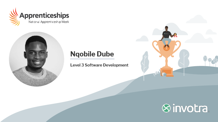 Invotra's tweet photo. We're celebrating our apprentices for National Apprenticeship week 2019!
Read about Nqobile's journey to becoming Invotra's Technical Services Manager below!
https://t.co/P0EWhvxV9B
#Invotra #NAW2019 #BlazeATrail @Apprenticeships https://t.co/Yv6SbMauXm