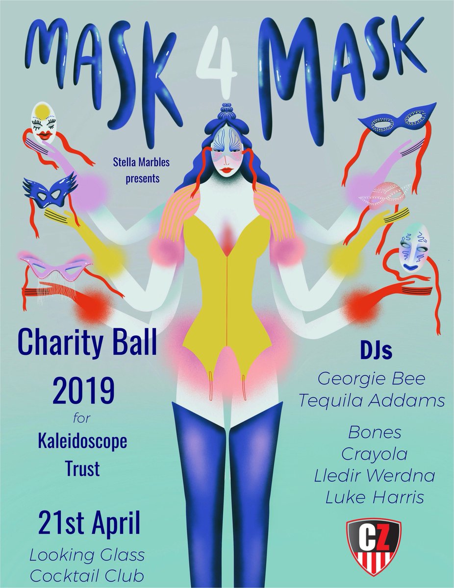 We are very excited (and honoured) to be sponsoring the MASK 4 MASK Charity Ball happening on April 21st in aid of the incredible Kaleidoscope Trust. 🏳️‍🌈
Dress Code: MASKED ELEGANZA 

Grab your tickets here > outsavvy.com/event/2441/mas…