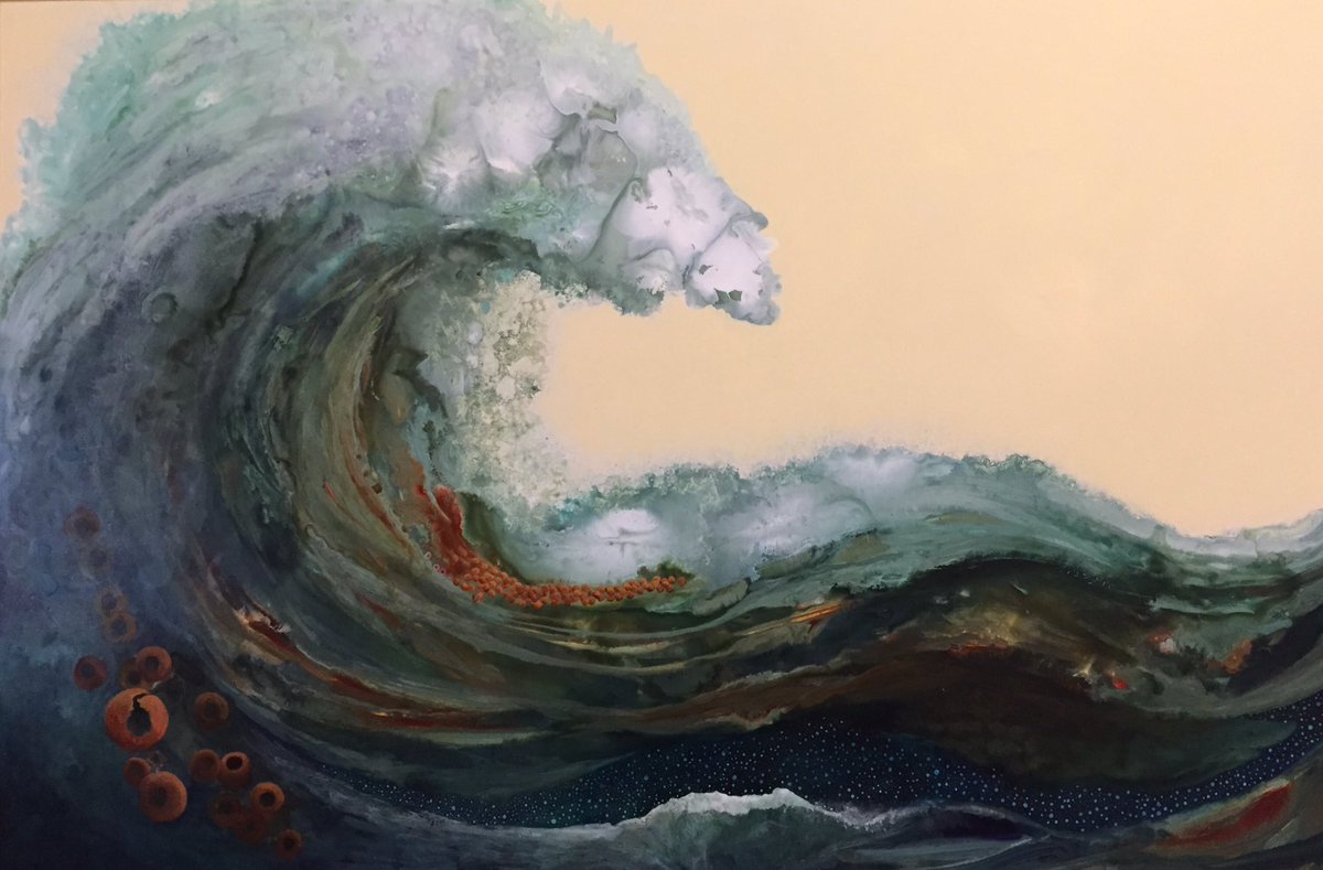 TreeRootLady's tweet image. “Making Waves”, Slates, 163 Water Street, Hallowell, ME. Sunday, March 10th, 5-7 PM. Hope to see you there.