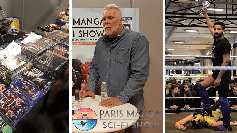 BernardCls's tweet photo. Quand le catch s’invite au @ParisManga !
https://t.co/nG0Vz31Phw #CatchCorner #PM27 https://t.co/5PntoEmE54