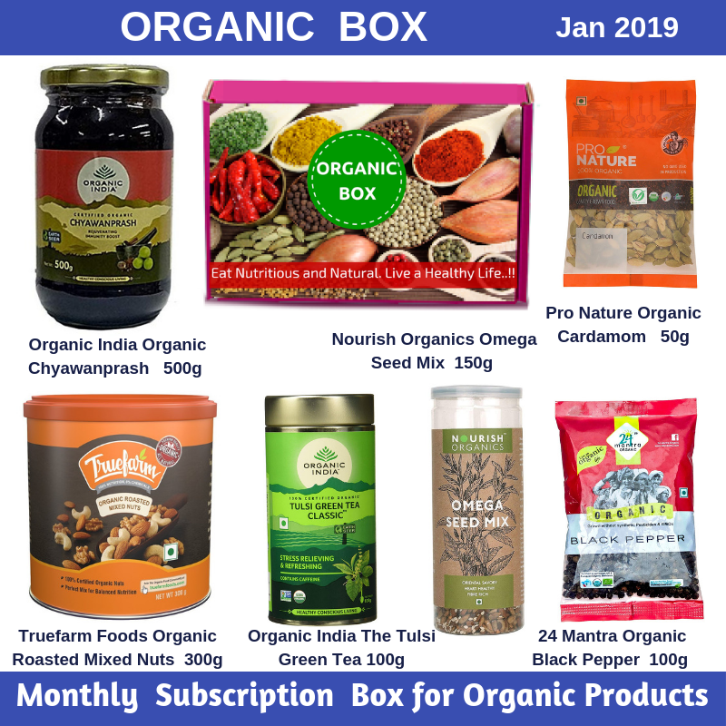 mygiftboxes's tweet photo. Organic Box - Jan 2019 #mygiftbox #organic #organicfood #organicbox #HealthyEating #health #HealthyFood https://t.co/ykebXS3RHf
