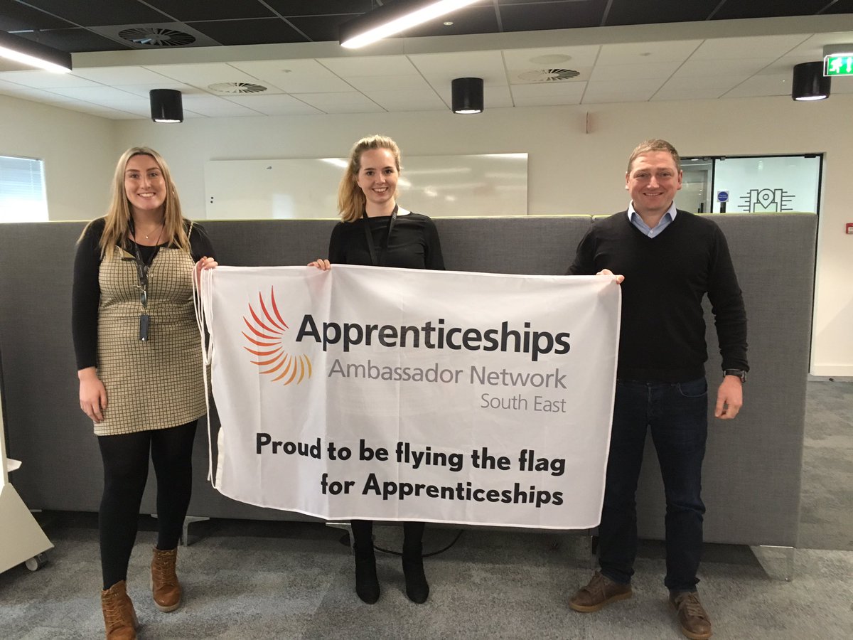 UK Lab Leader <a href="/StephenWarwick2/">Stephen Warwick</a> supports apprenticeships a) because he was one b) because we've hired 11 software dev apprentices so far this year #CapturetheFlag #NAW2019 #UKLabCampus