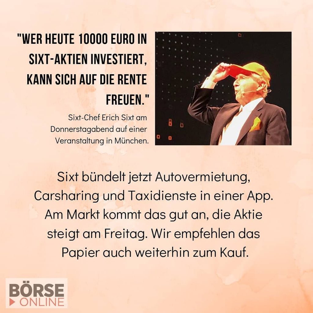 Christian W Rohl Sixt Aktie Seit Jahresanfang Schon Wieder 30 Erholt Seit Juni 15 Inkl Dividende Nun 150 Wahrend Die Aktien Der Wettbewerber Oder Opfer Hertz Avis Und Europcar Allesamt