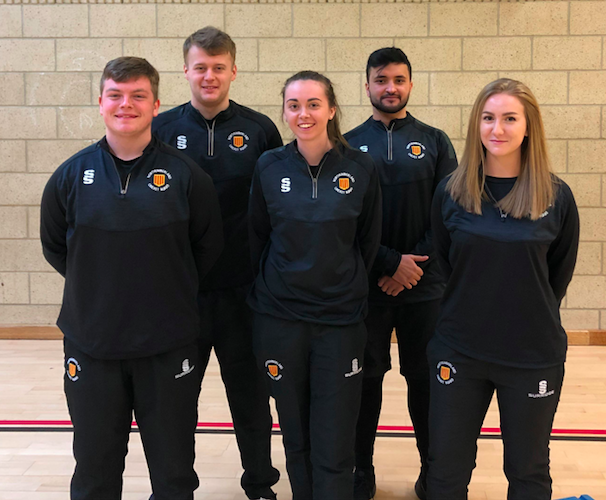 Fantastic to see our 5 Coach Scholarship placements - Nathan, Joe, Emily, Mo and Alice progressing through their Certificate in Coaching Children's Cricket course as well as volunteering with our player pathway programme #futurecoaches