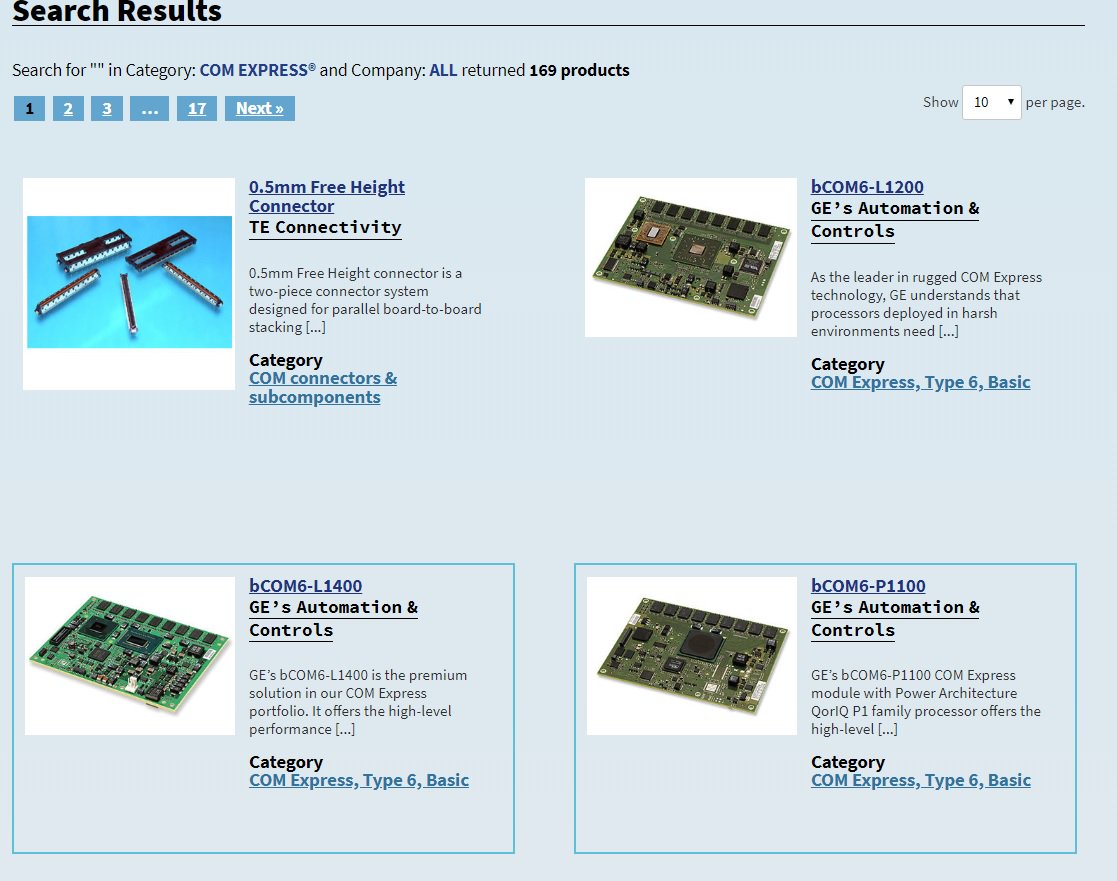 picmg_org's tweet image. Check out the recently updated Product Showcase on the picmg.org site!  You can search for #comexpress #cpciserial #compactpci #microtca #AMC #advancedmc #advancedtca and other #PICMG products all in one place.