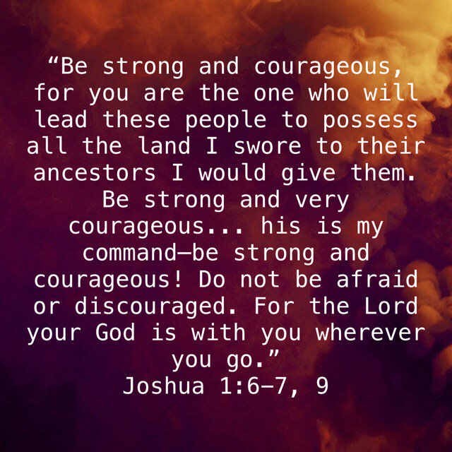 Authentic201NP's tweet photo. In life there will be battles. But remember that God is with you and the greater the trouble, the greater the story. #strong #ac201 #Joshua https://t.co/MFeAjeSKgK