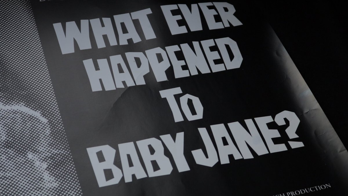 ProjectionistR's tweet photo. Fan of #BetteDavis or #JoanCrawford then check out Ep02 of #FeaturedPoster with this awesome “What Ever Happened To Baby Jane?” 2004 re-release poster!

https://t.co/KiKmsxwDMT

#UpInTheBooth #projectionist #whateverhappenedtobabyjane #cinemaposter #filmposter https://t.co/LjVuVA0MUP