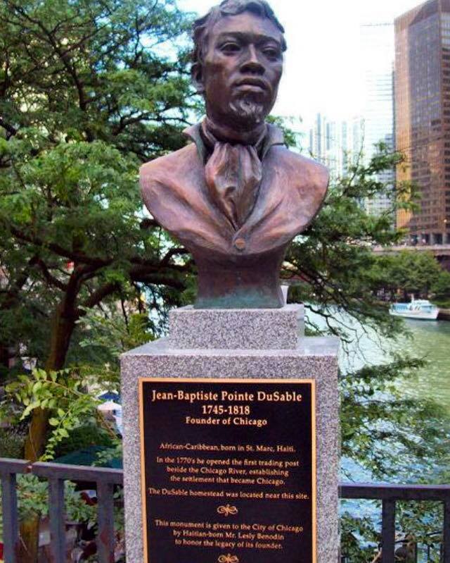 Thank you Jean Baptiste Point du Sable! (founder) of
Chicago, Chi-town , Shikaakwa, Miami, Checagou, Windy City. 

182nd Birthday Chicago! 🎂🎉🎈🎊
