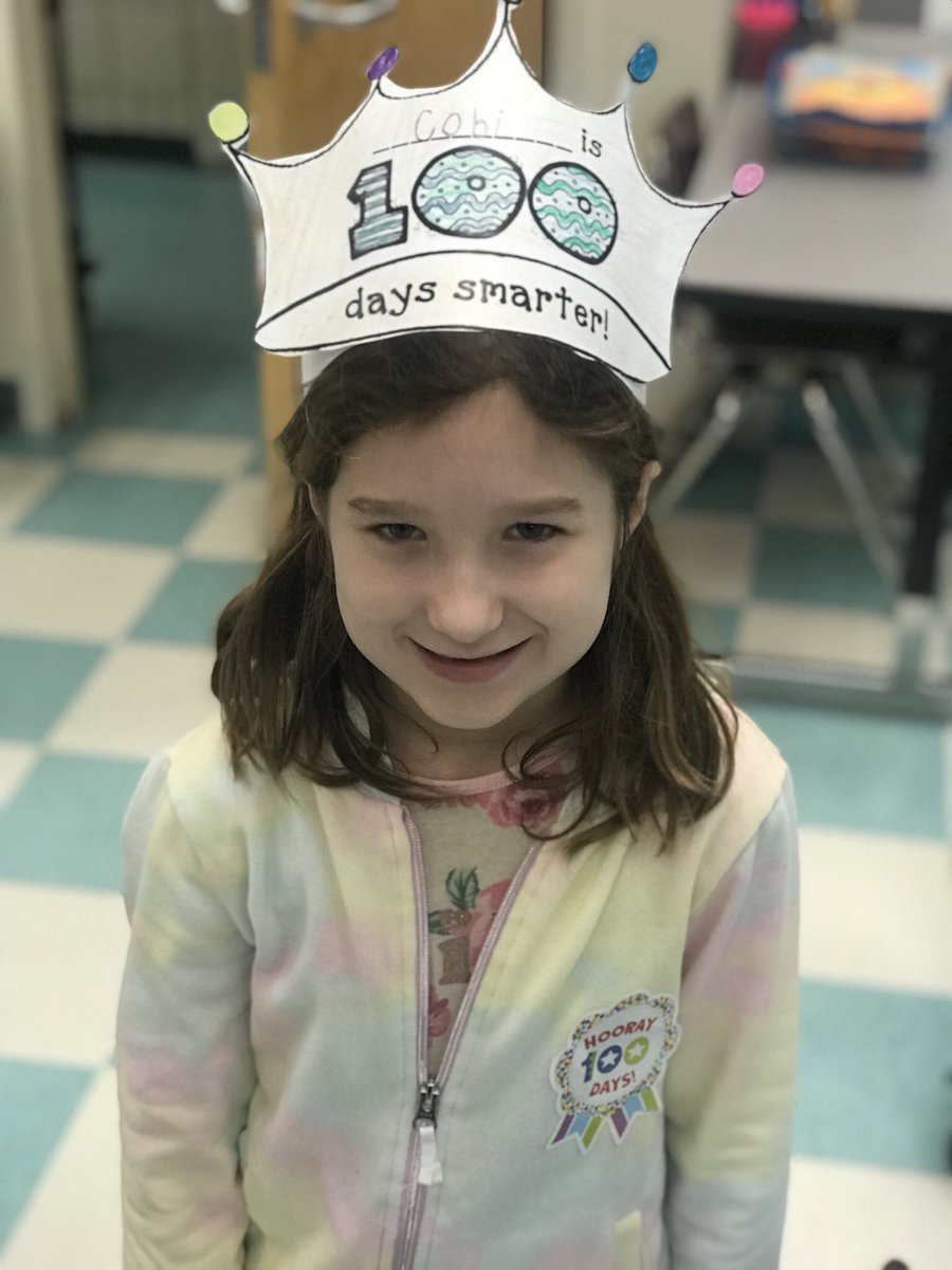 MissHardin2's tweet photo. Happy 100th Day of School! https://t.co/v80Z2eERGb