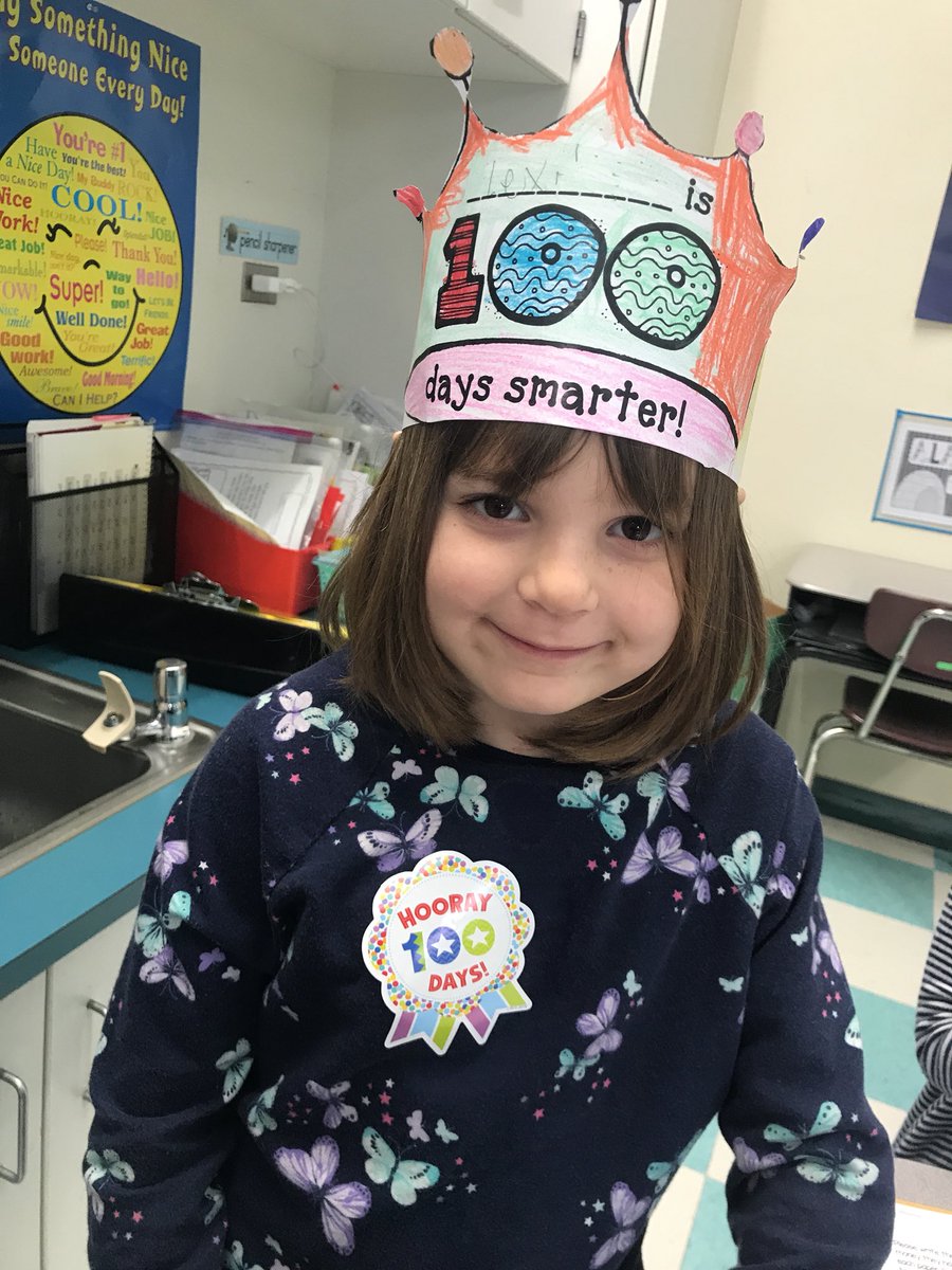 MissHardin2's tweet photo. Happy 100th Day of School! https://t.co/v80Z2eERGb