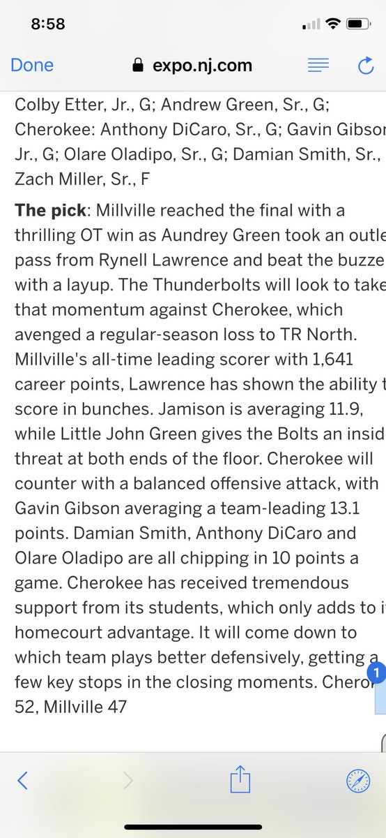 CherokeeBBall's tweet photo. @CHSstudsec_1819  need everyone there tonight also. Even the press mentions how great the student sections has been https://t.co/O3nu1Ifdib
