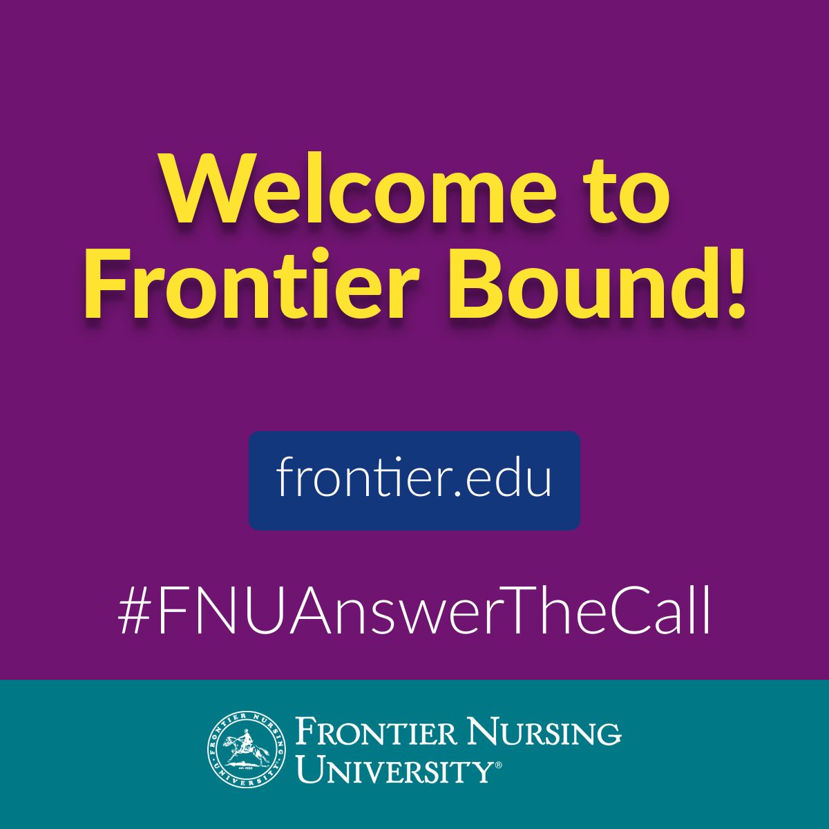 FrontierNursing's tweet photo. Class 183 is here for Frontier Bound! Welcome to our newest class and we hope you have a great week. #FrontierBound #FNUAnswerTheCall https://t.co/vK3OSVg7eV