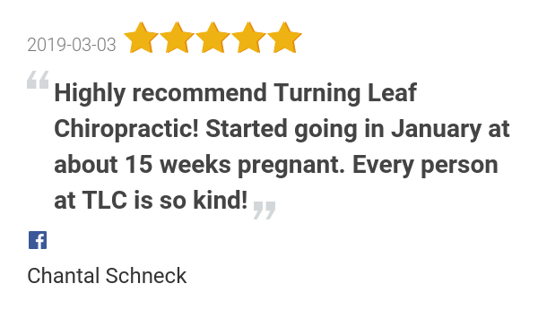 TLCChiro's tweet photo. New 5.0-star Review: "Highly recommend Turning Leaf Chiropractic! Started going in January at about 15 weeks... https://t.co/BkLDcWgjDV