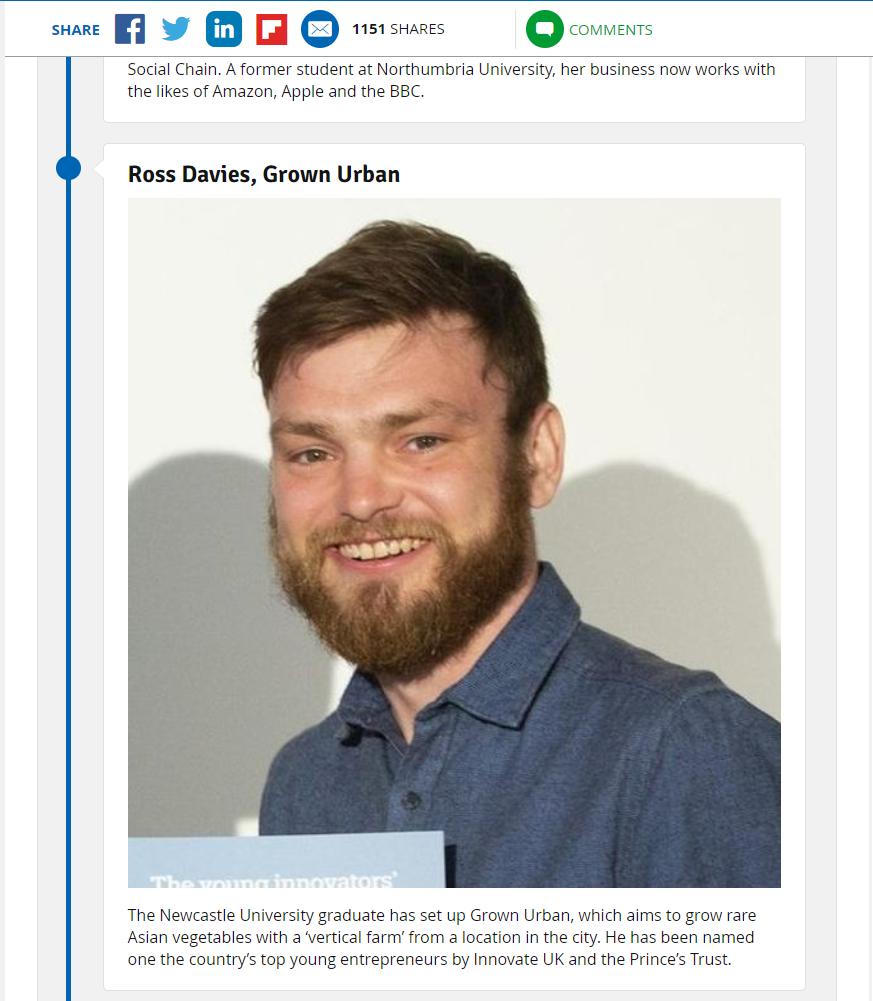 GrownUrban's tweet photo. Just been notified I have been listed for 1 of the 35 under 35 for the North East, brilliant news! Currently just relocating down to Manchester at the moment though, congrats to everyone else that has been listed, good to see a lot of old faces!
https://t.co/Alf2rWbDDb https://t.co/qZGGK3odAf